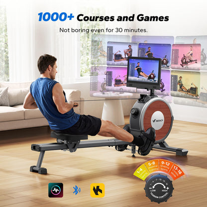 MERACH Q1S Magnetic Rowing Machine | 16 Resistance Levels