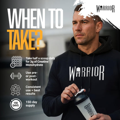 Warrior Creatine Monohydrate Powder 300g