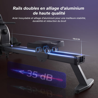 MERACH Q1S Magnetic Rowing Machine | 16 Resistance Levels