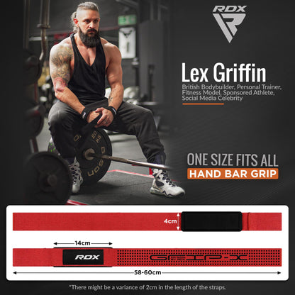 RDX Lifting Straps for Weightlifting