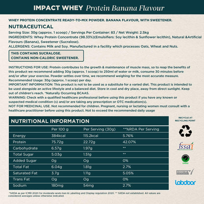 Myprotein Impact Whey Protein Powder