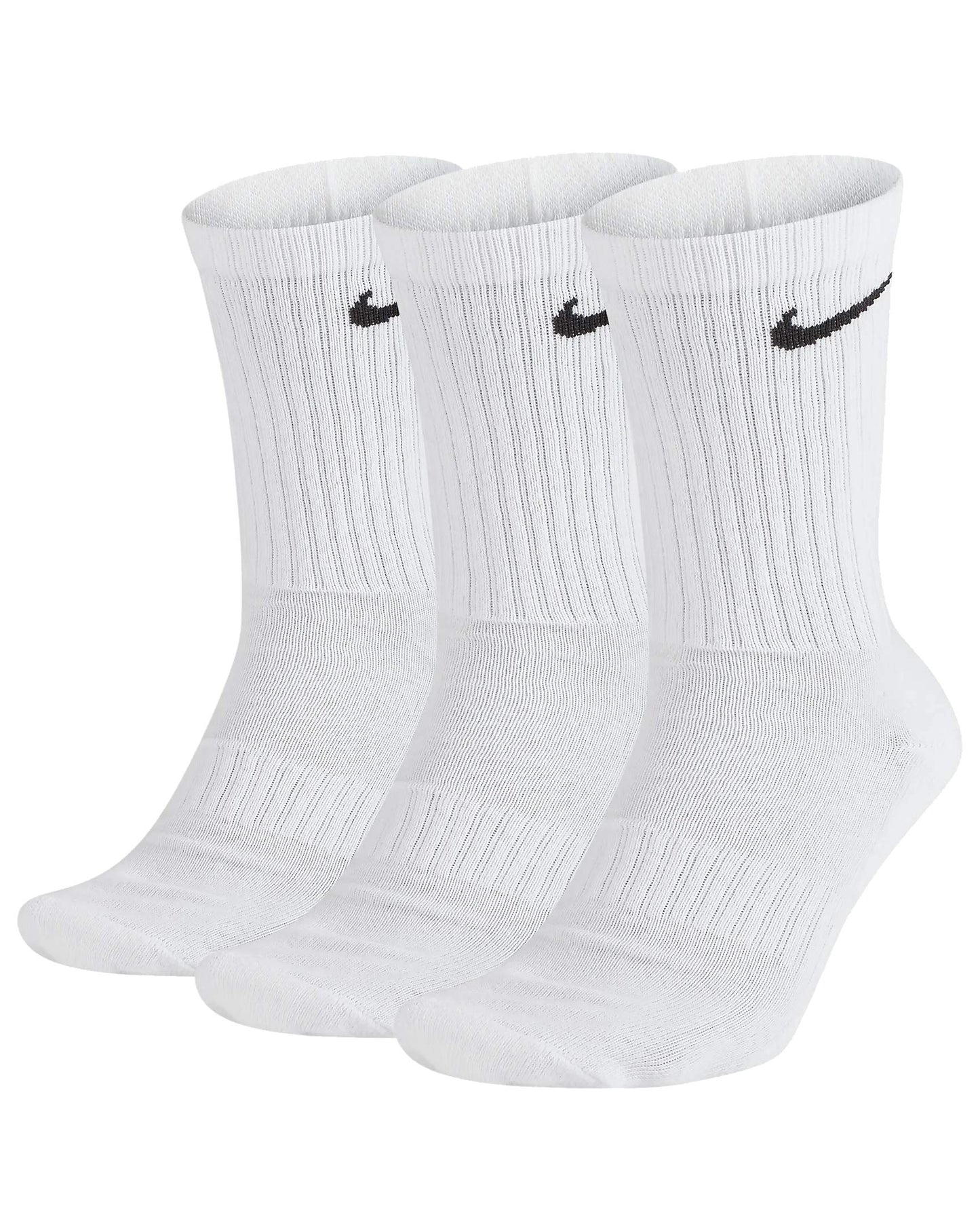 NIKE Unisex U Nk Everyday Cush Crew 3pr Socks