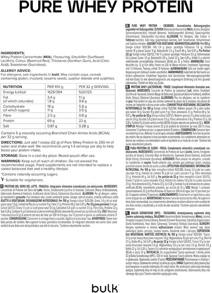 Bulk Pure Whey Protein Powder