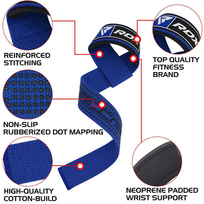 RDX Lifting Straps for Weightlifting