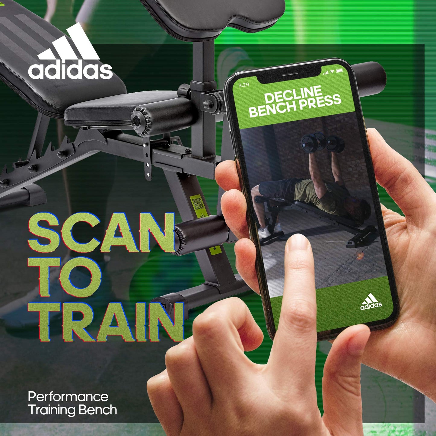 adidas Performance Training Bench