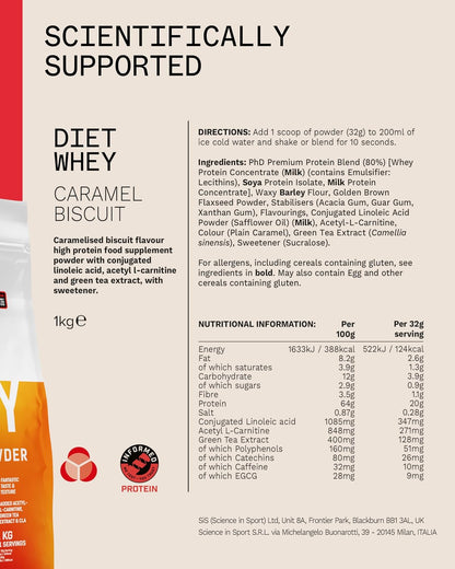 PhD Nutrition Diet Whey Lean Protein Powder