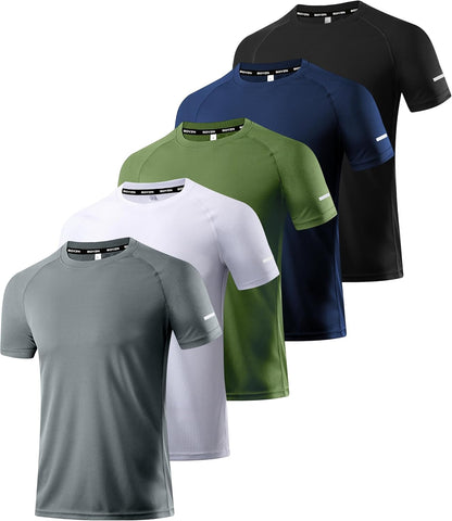 Boyzn 1, 3, 5 or 7 Pack Men's Workout Shirts