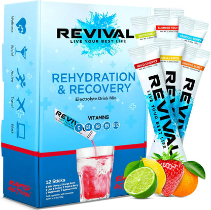Revival Rapid Rehydration Electrolytes Powder