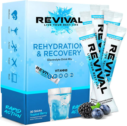 Revival Rapid Rehydration Electrolytes Powder
