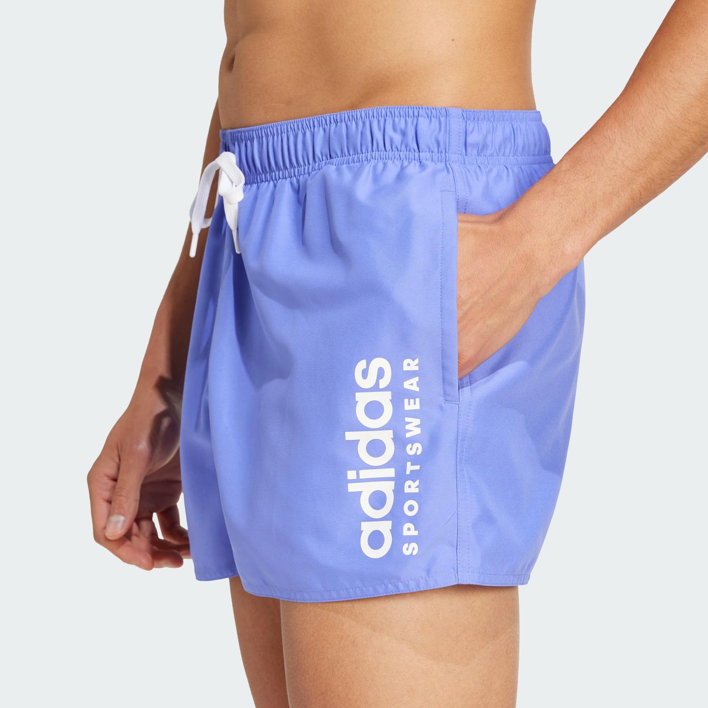 adidas Men's Essentials Logo Clx Shorts Swim Shorts