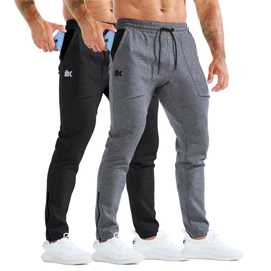 BROKIG Mens Zero Armor Gym Jogger Bottoms