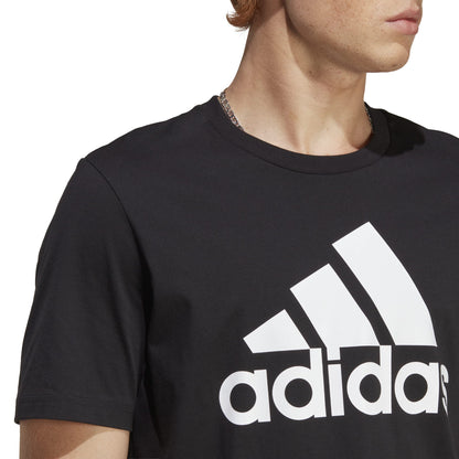 adidas Men's Essentials Single Jersey Big Logo Tee T-Shirt