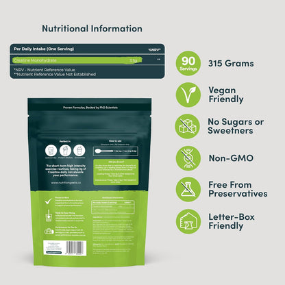 Pure Creatine Monohydrate Powder