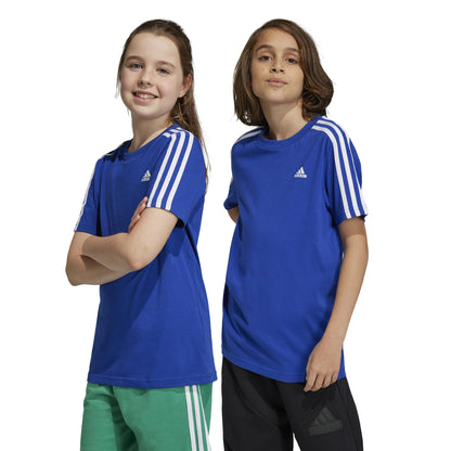 adidas Unisex Kids Essentials 3-Stripes Cotton T-Shirt T-Shirt