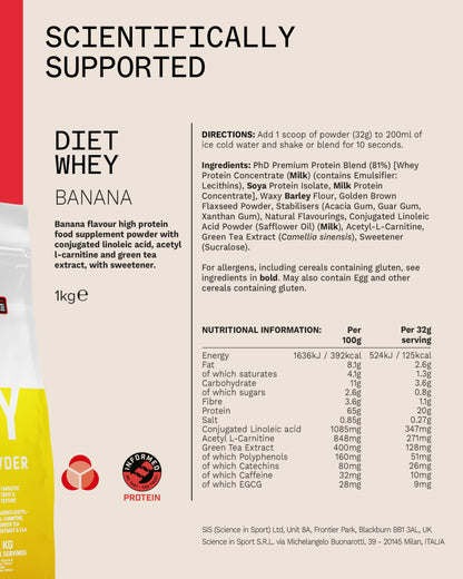 PhD Nutrition Diet Whey Lean Protein Powder