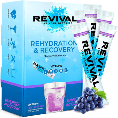 Revival Rapid Rehydration Electrolytes Powder