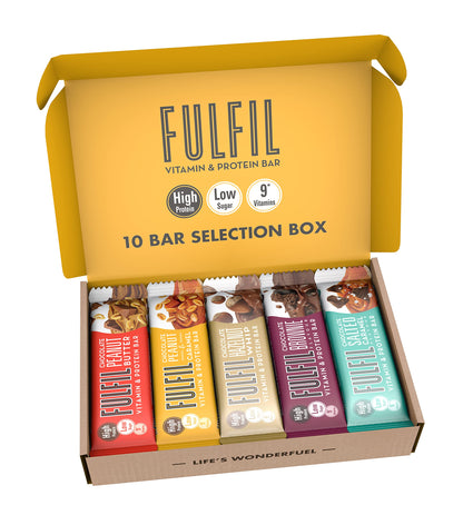 FULFIL Vitamin and Protein Bars (15 x 55 g Bars)