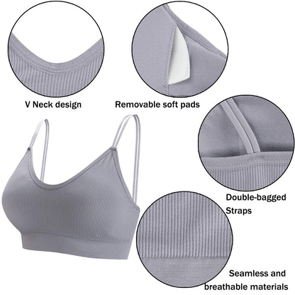 BQTQ 5 Pieces Camisole Bras