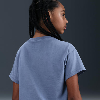 NIKE Girl's G NSW Tee Boxy Essntl Lbr Shirt