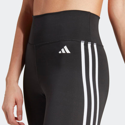 adidas Women's Train Essentials 3-Stripes High-Waisted 7/8 Leggings Tights (7/8)