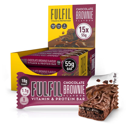 FULFIL Vitamin and Protein Bars (15 x 55 g Bars)