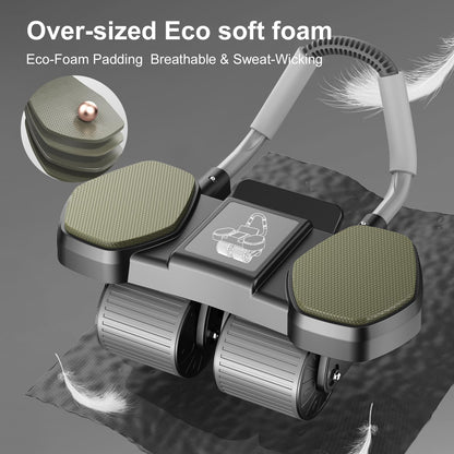 Ab Roller Wheel with Elbow Support