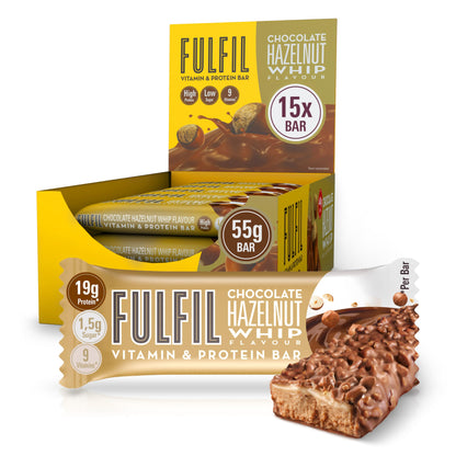 FULFIL Vitamin and Protein Bars (15 x 55 g Bars)