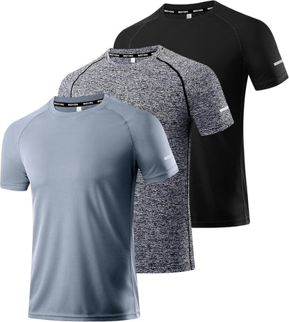 Boyzn 1, 3, 5 or 7 Pack Men's Workout Shirts