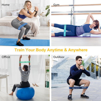 Gritin Resistance Bands, Set of 5