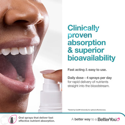 BetterYou Vitamin D3 K2 Oral Spray