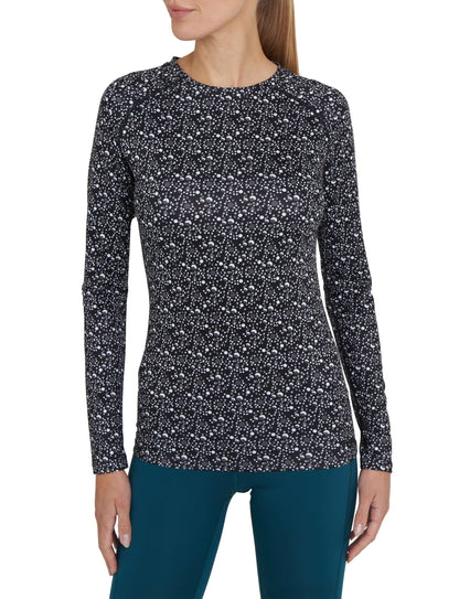 TCA Super Thermal Long Sleeve Women Running, Ski Base Layer - Compression Shirts Woman, Workout Tops for Women