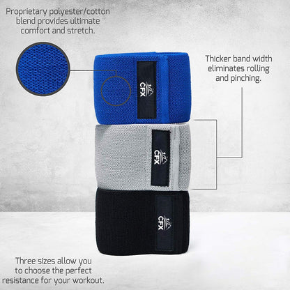 Resistance Bands Set, Exercise Bands with Non-Slip Design