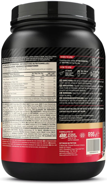 Optimum Nutrition Gold Standard 100% Whey Protein Powder