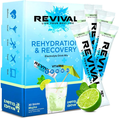 Revival Rapid Rehydration Electrolytes Powder