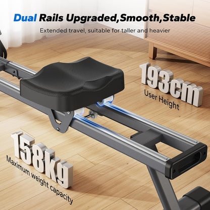 MERACH Q1S Magnetic Rowing Machine | 16 Resistance Levels