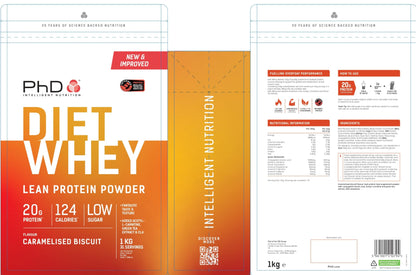 PhD Nutrition Diet Whey Lean Protein Powder