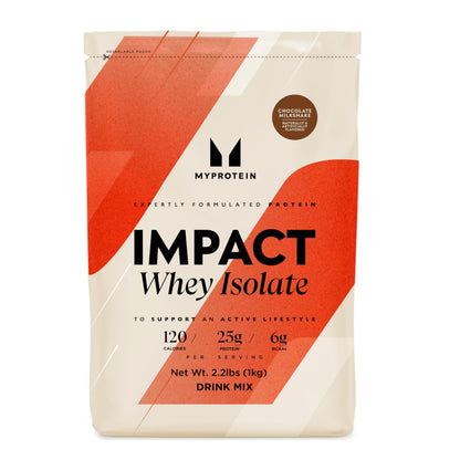 MyProtein Impact Whey Protein Powder – 1kg, 23g of Protein per Serving, Supports Muscle Building, Recovery & Lean Muscle Maintenance - 40 Servings