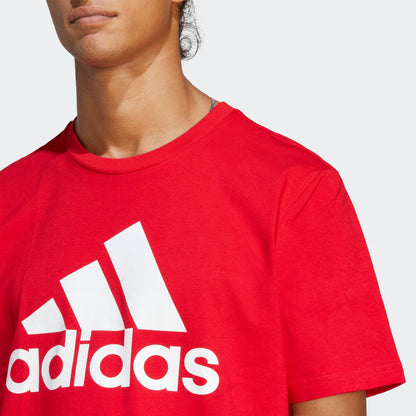 adidas Men's Essentials Single Jersey Big Logo Tee T-Shirt