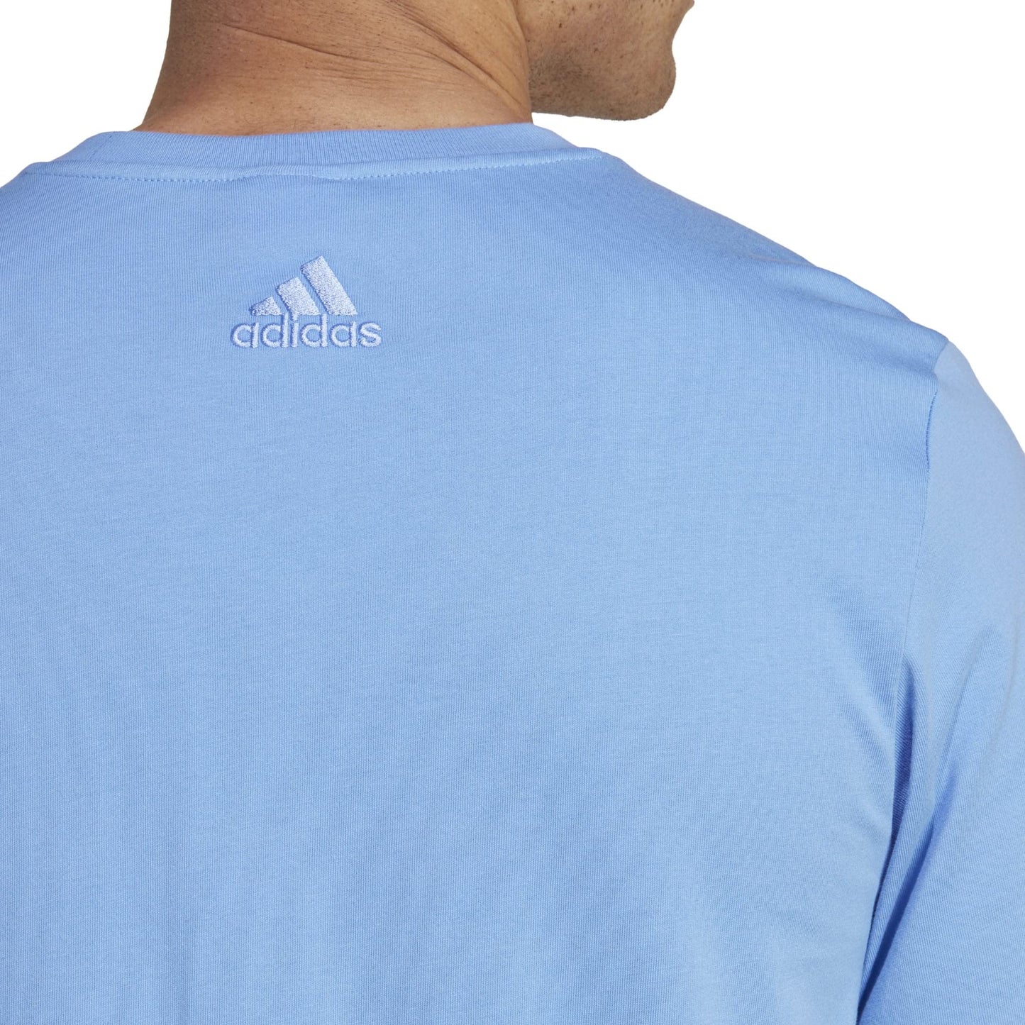 adidas Men's Essentials Single Jersey Big Logo Tee T-Shirt