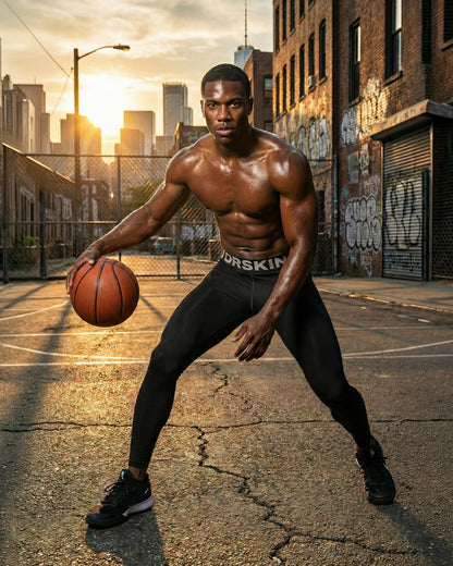 DRSKIN Men’s Compression Pants (5/4/3 Pack)