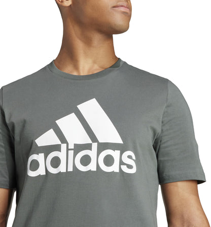 adidas Men's Essentials Single Jersey Big Logo Tee T-Shirt