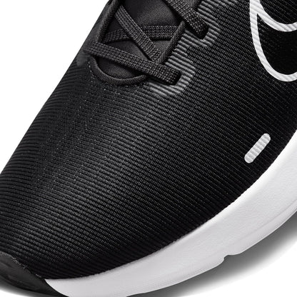 NIKE Men's Downshifter 12 Sneaker, Black White Dk Smoke Grey Pure Platinum, 10 UK