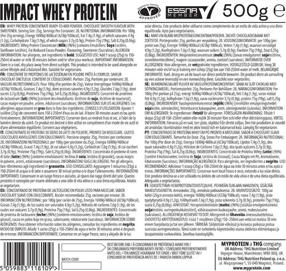 Myprotein Impact Whey Protein Powder