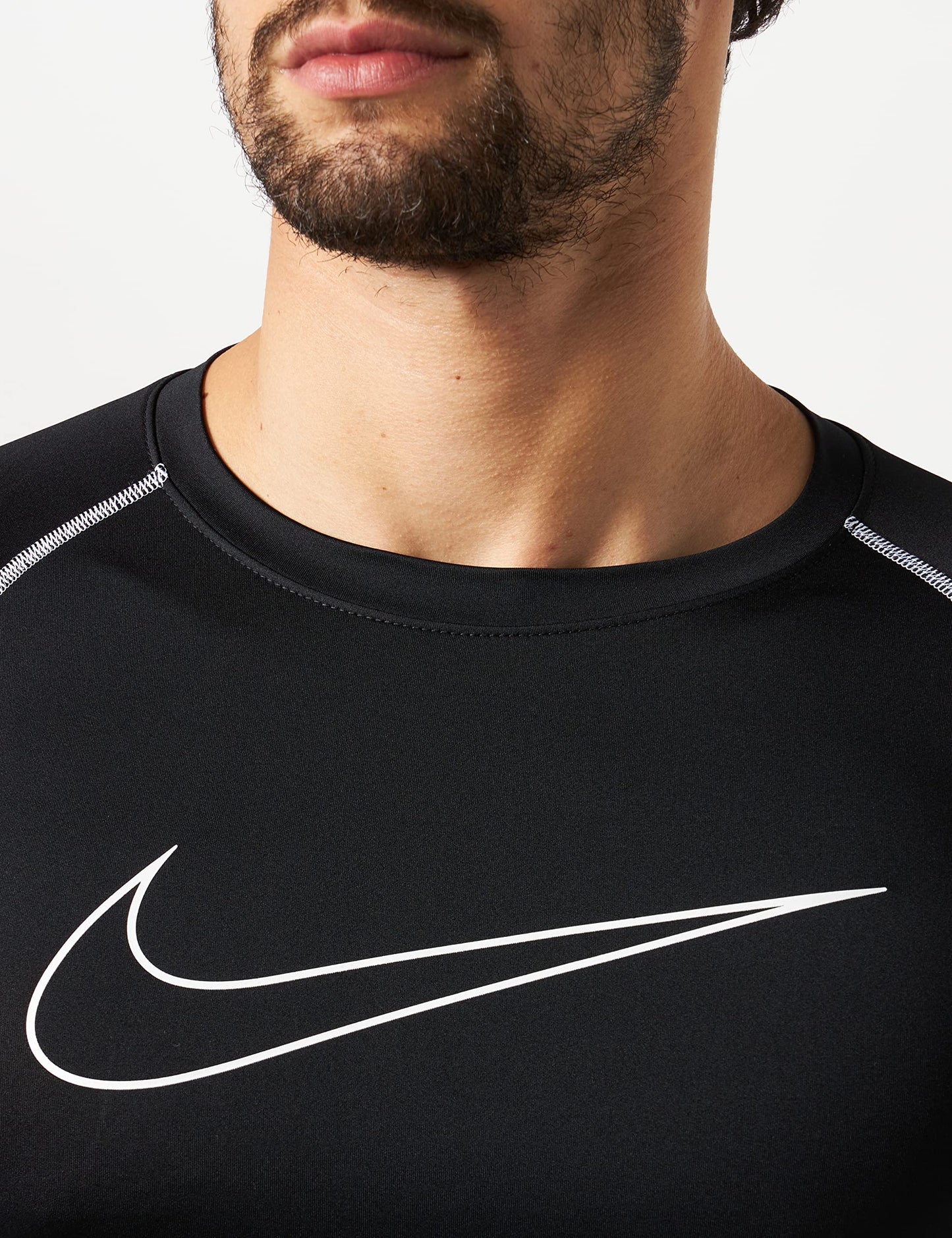 NIKE Men's M Np Df Tight Top Ss T-Shirt