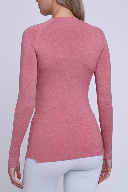 TCA Super Thermal Long Sleeve Women Running, Ski Base Layer - Compression Shirts Woman, Workout Tops for Women