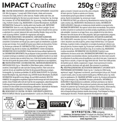 Myprotein Impact Creatine Monohydrate Powder