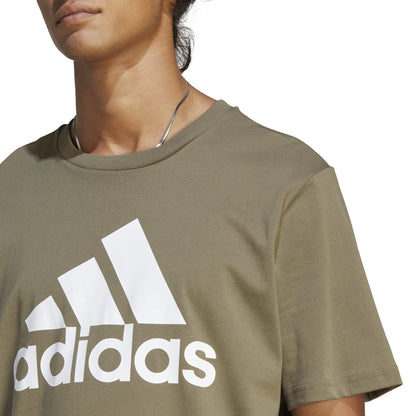 adidas Men's Essentials Single Jersey Big Logo Tee T-Shirt