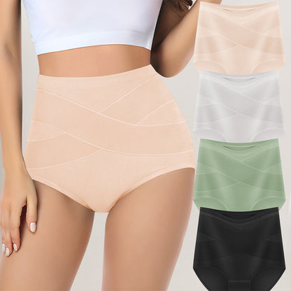 Women's High-Waisted Shaping Briefs – 4-Pack