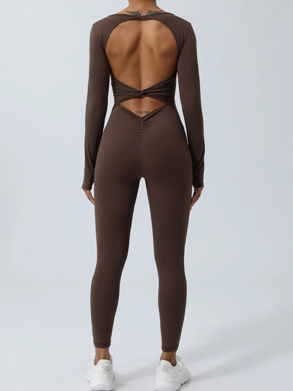 The Twist & Sculpt Backless Bodysuit
