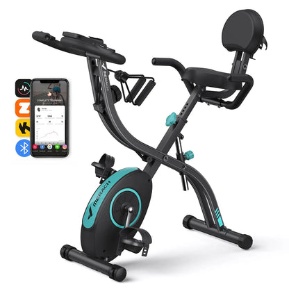 Folding 4-in-1 Folding Magnetic Exercise Bike